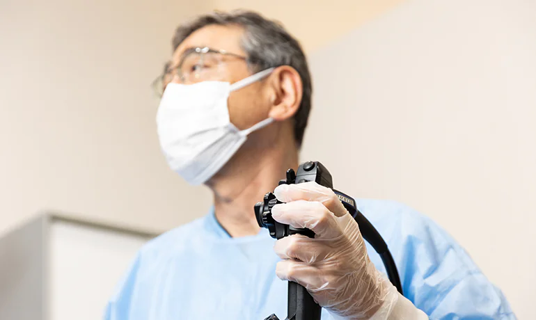 日本消化器内視鏡学会専門医による体に負担の少ない内視鏡検査